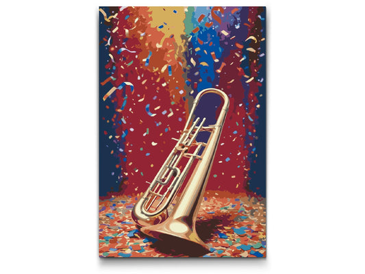 Paint by number - Trombone