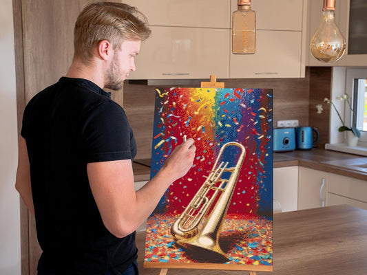 Diamond Paint - Trombone