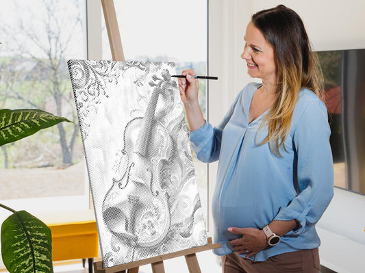 Dotting - Violin i farver