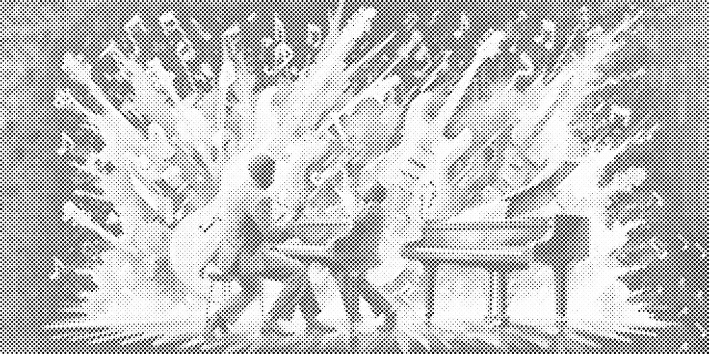 Dotting - Abstrakte musikere på scenen