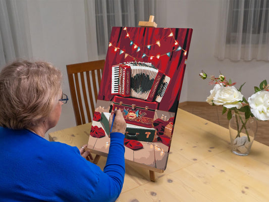 Paint by number - Harmonika