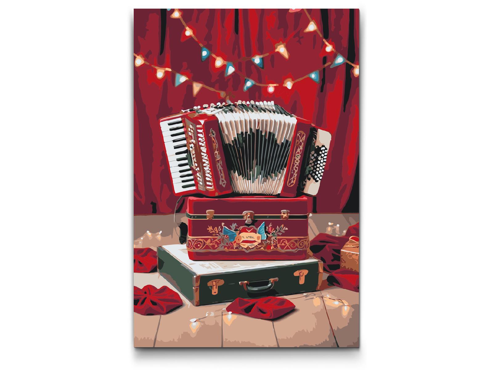 Paint by number - Harmonika