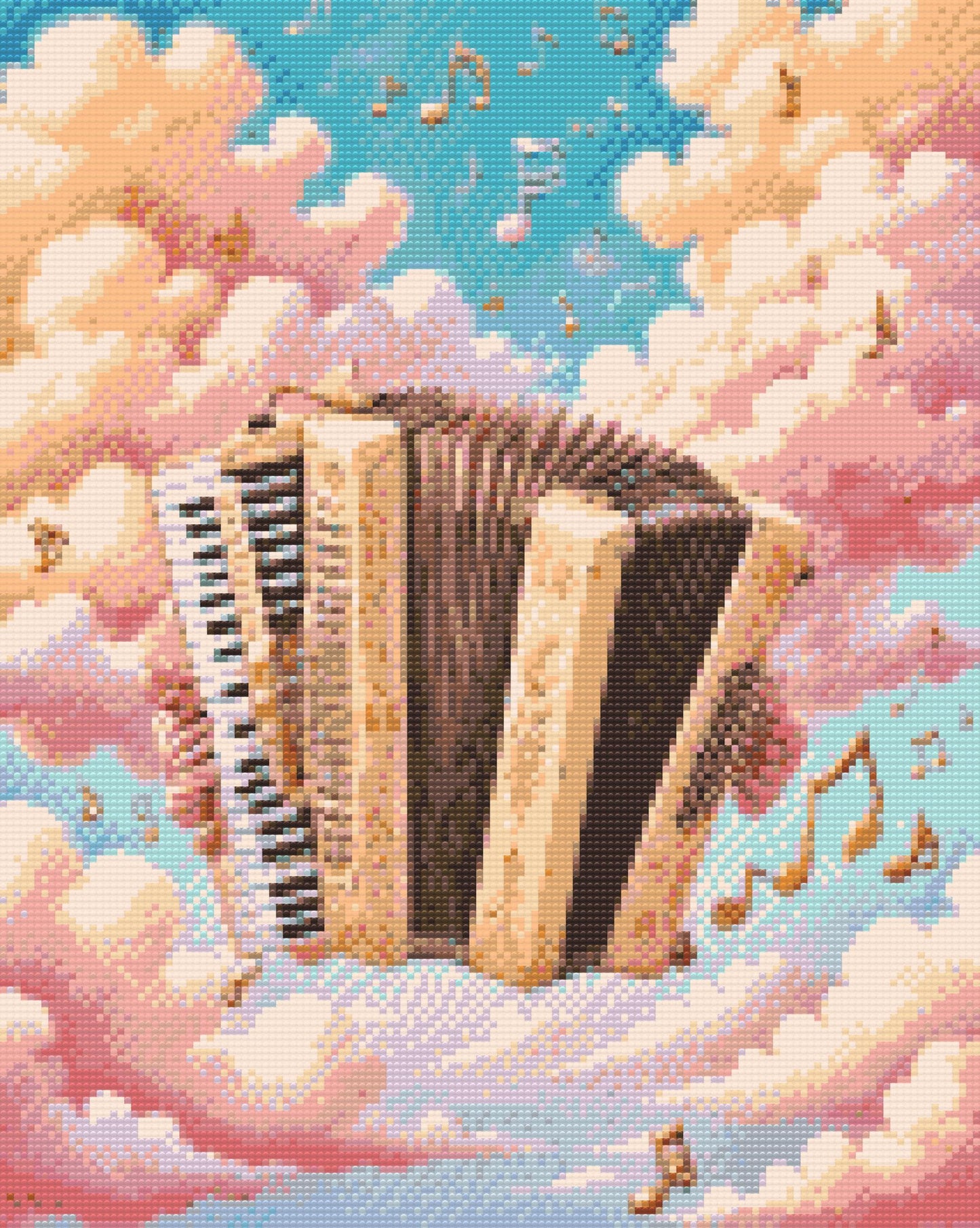 Diamond Paint - Harmonika på en sky