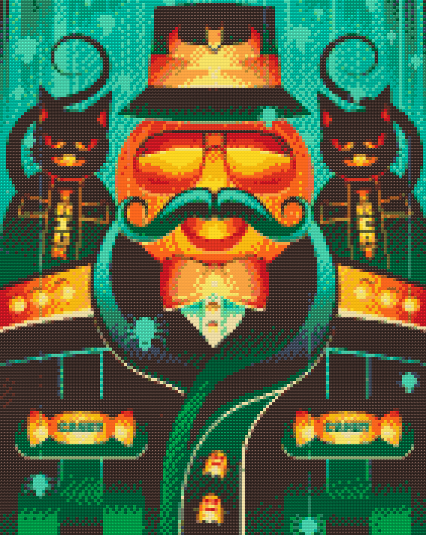 Diamond Paint - Halloween Cats