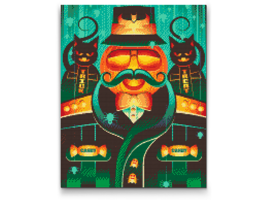 Diamond Paint - Halloween Cats
