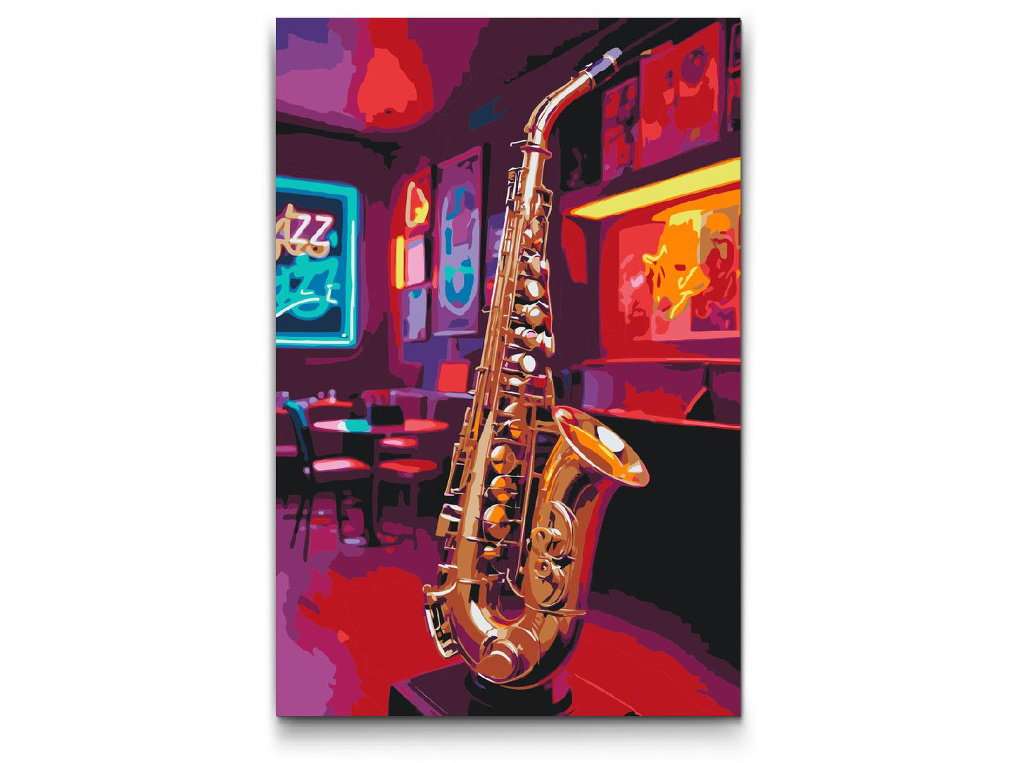 Paint by number - Saxofon