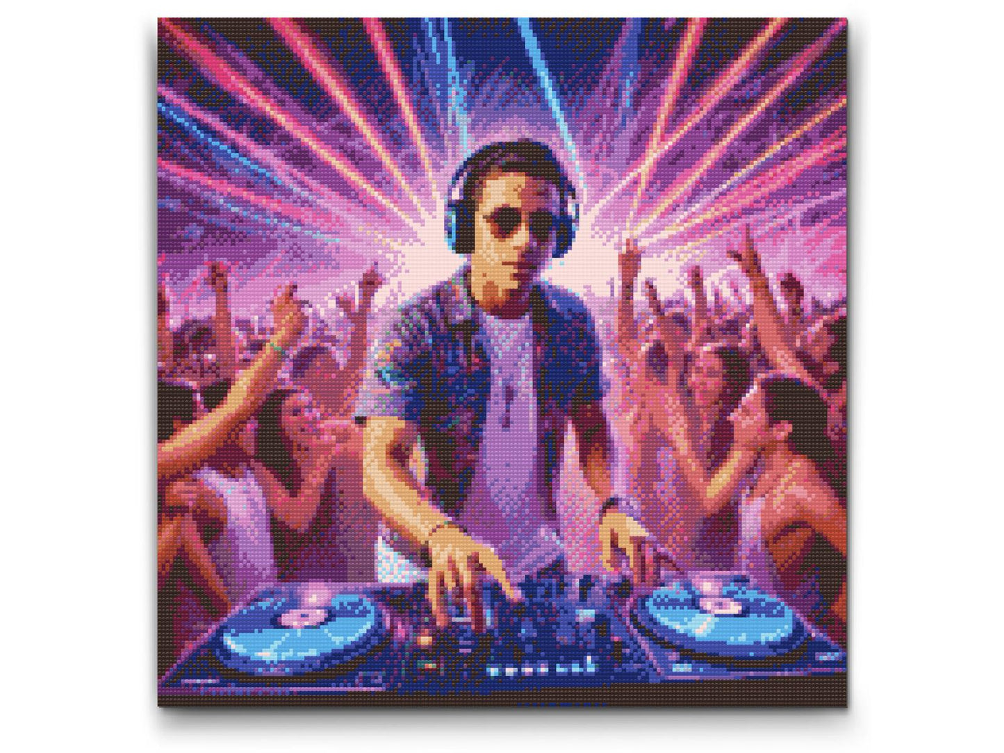 Diamond Paint - DJ til en koncert