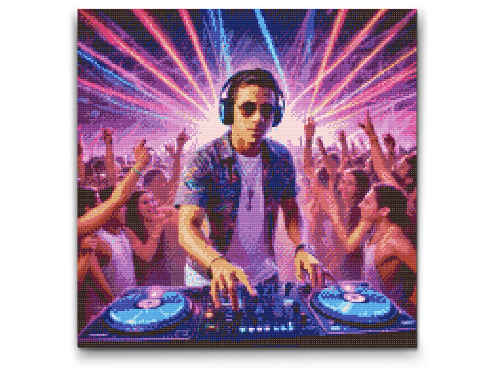 Diamond Paint - DJ til en koncert