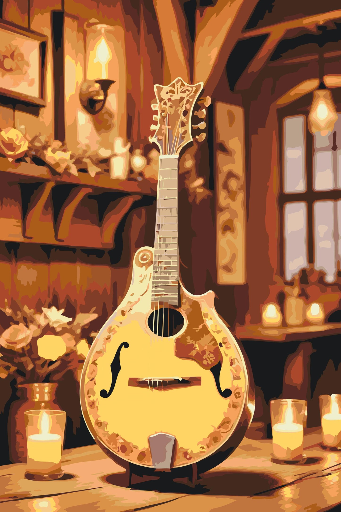Paint by number - Mandolin