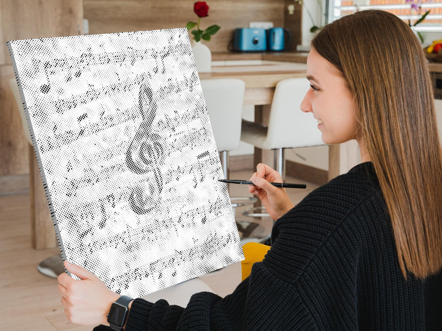 Dotting - Regnbuetoner og diskantnøgle