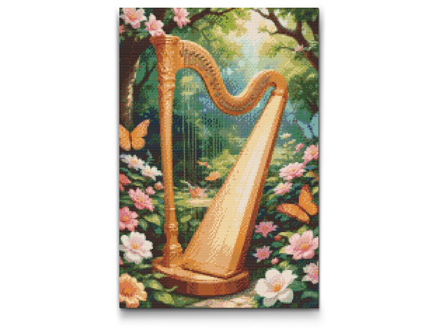 Diamond Paint - Harpe i naturen