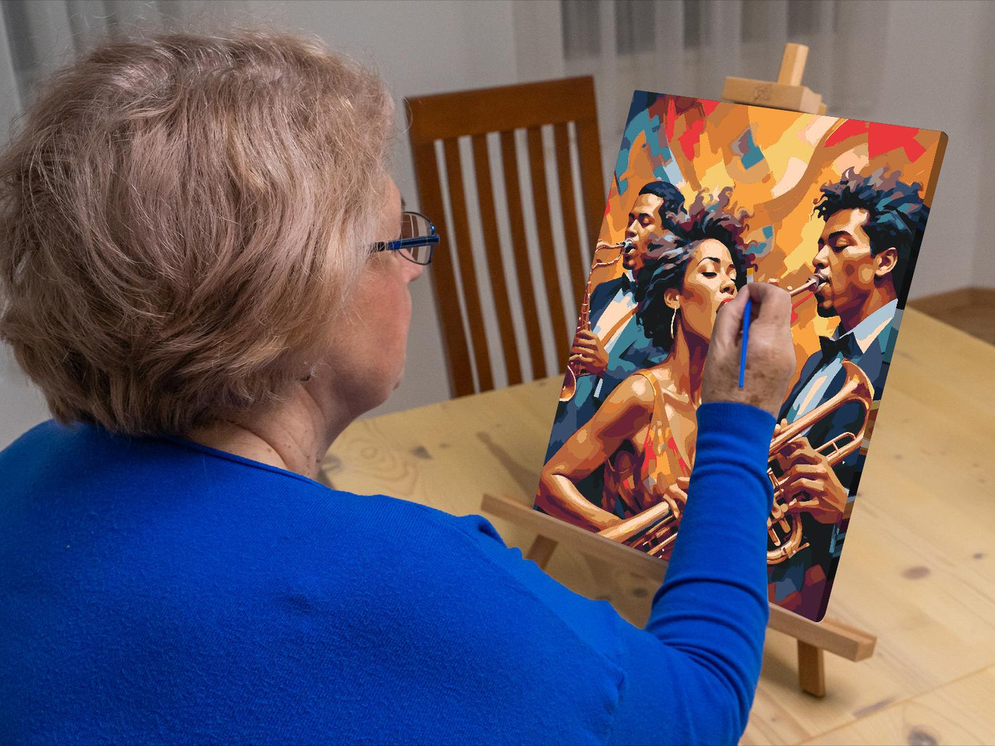 Paint by number - Jazzsangere