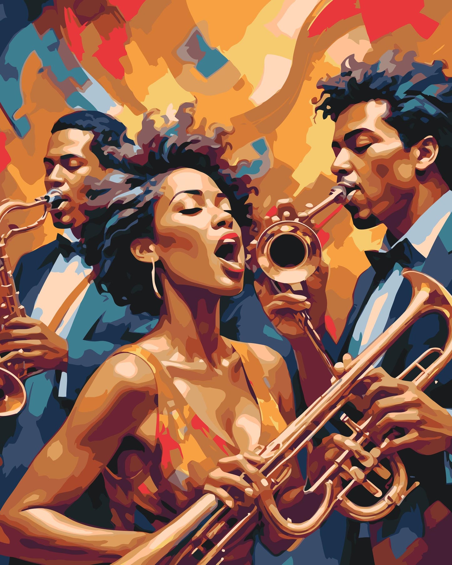 Paint by number - Jazzsangere