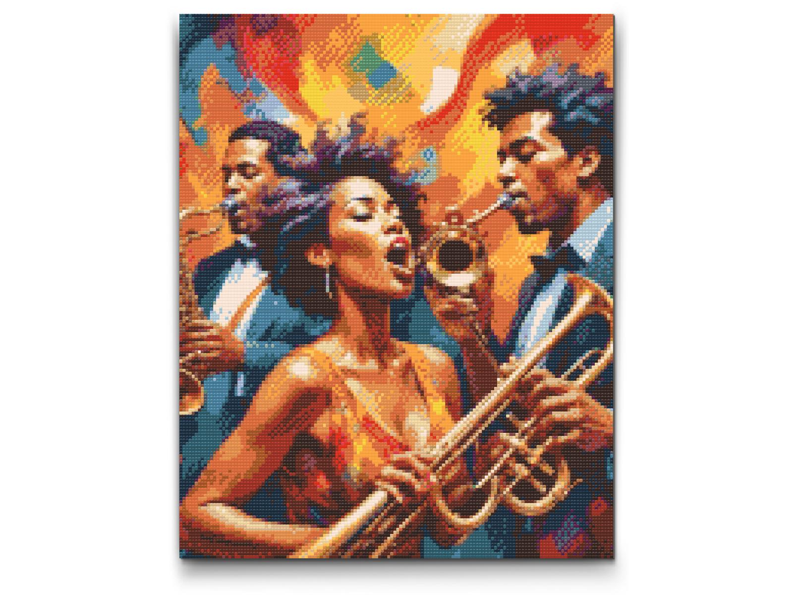 Diamond Paint - Jazzsangere