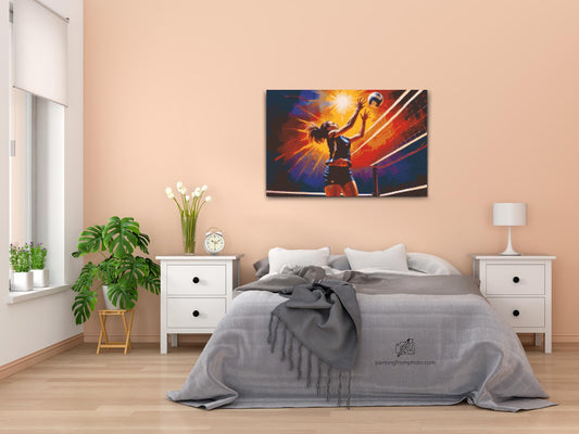 Diamond Paint - Volleyballspiller