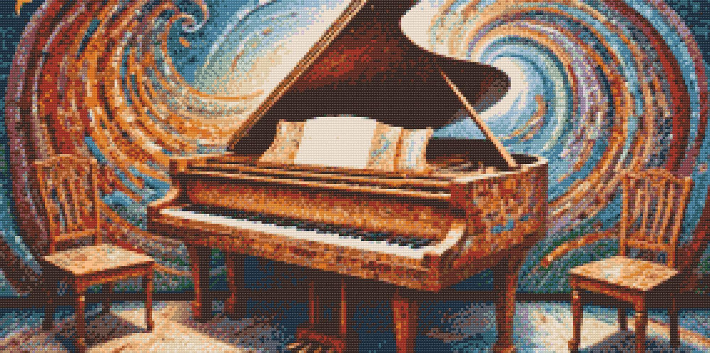 Diamond Paint - Klaver i mosaik