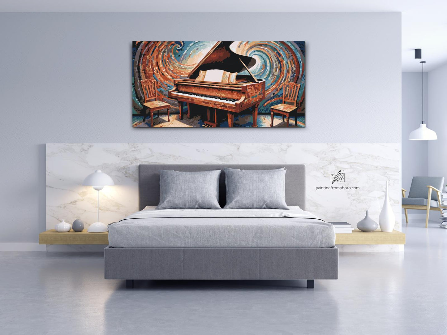 Paint by number - Klaver i mosaik