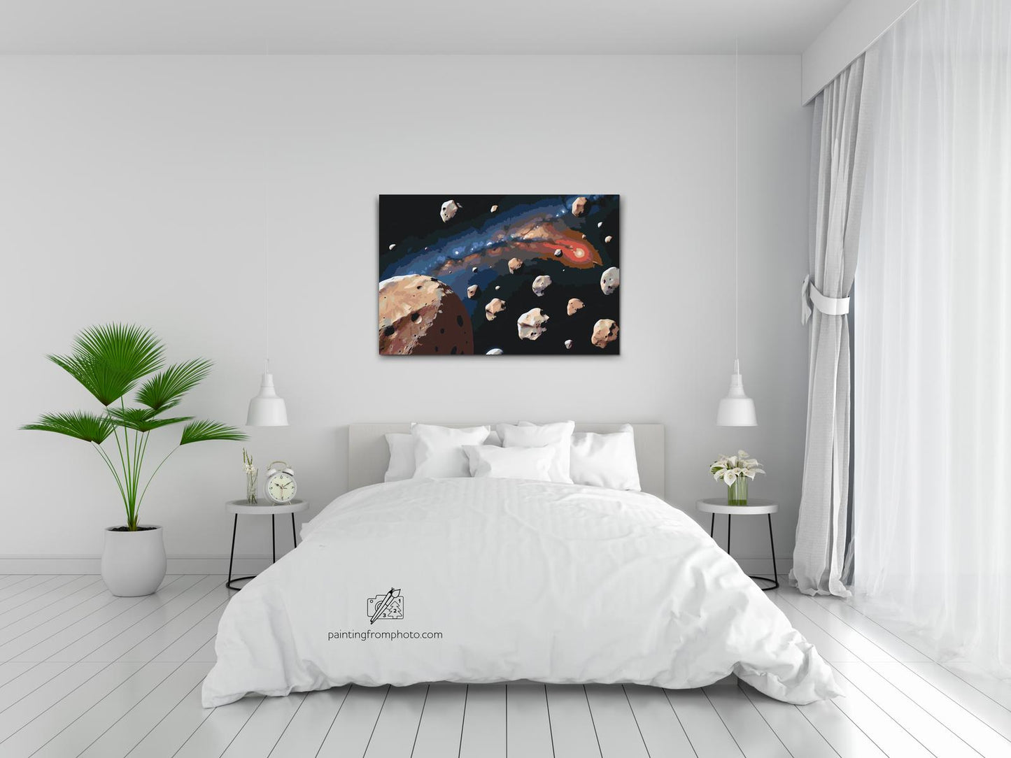 Paint by number - Asteroidebælte