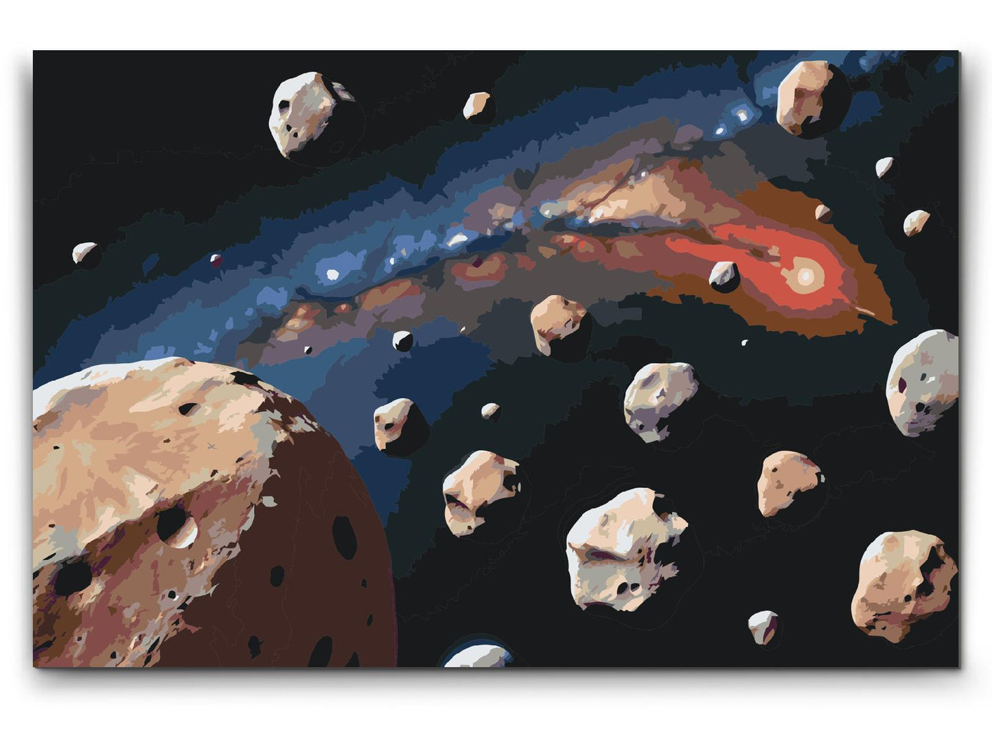 Paint by number - Asteroidebælte