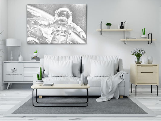 Dotting - Astronaut med planeten Jorden