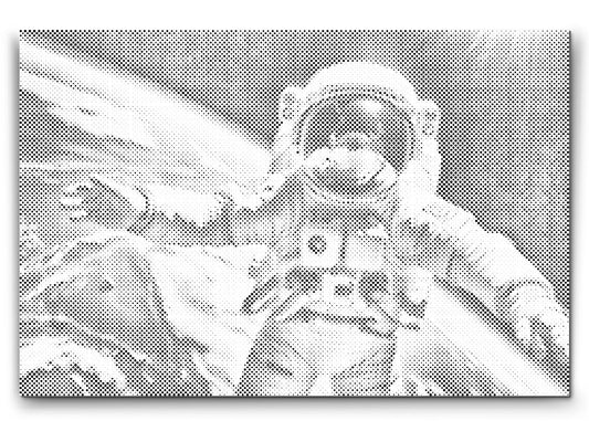 Dotting - Astronaut med planeten Jorden