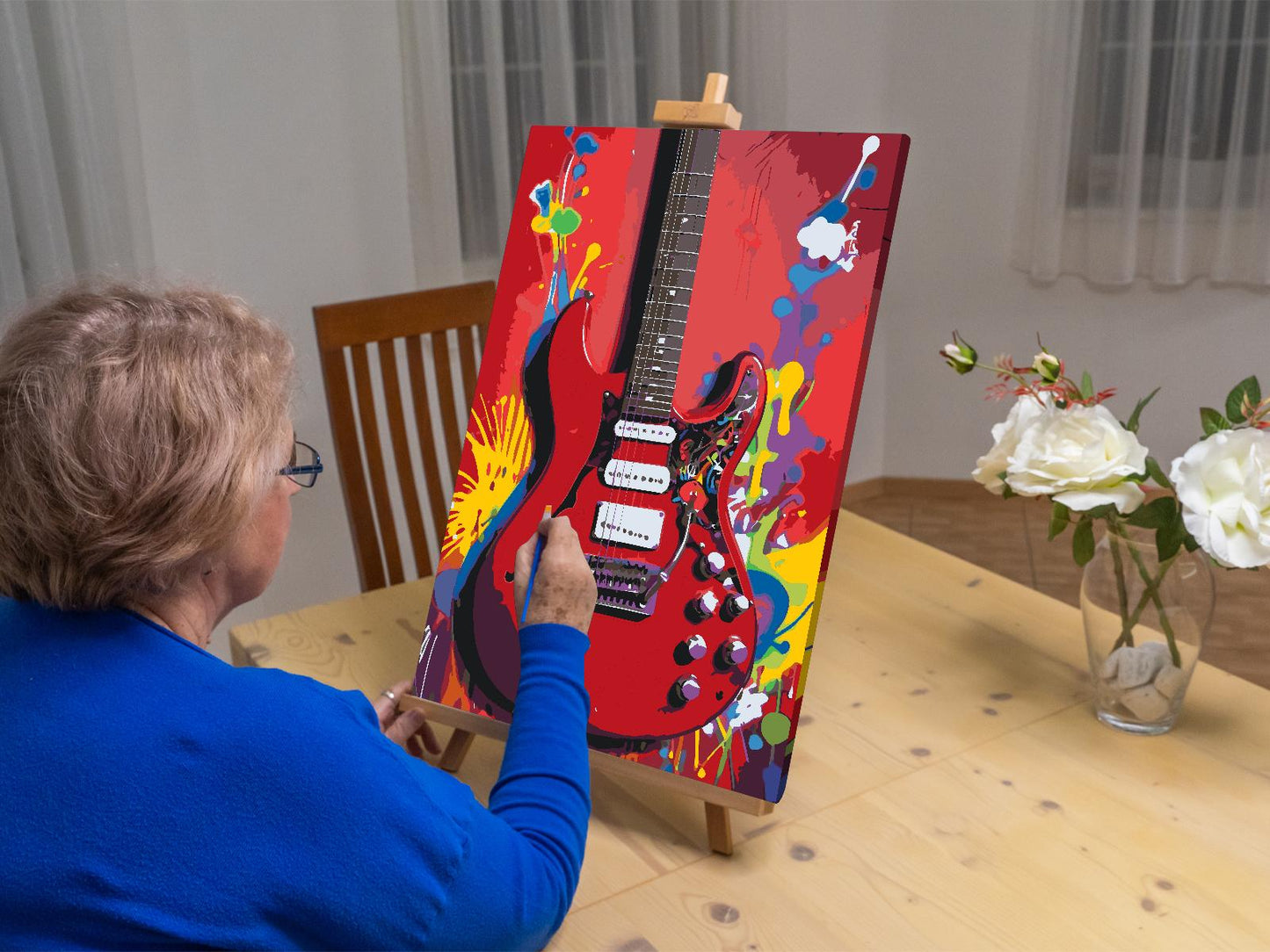 Paint by number - Elguitar