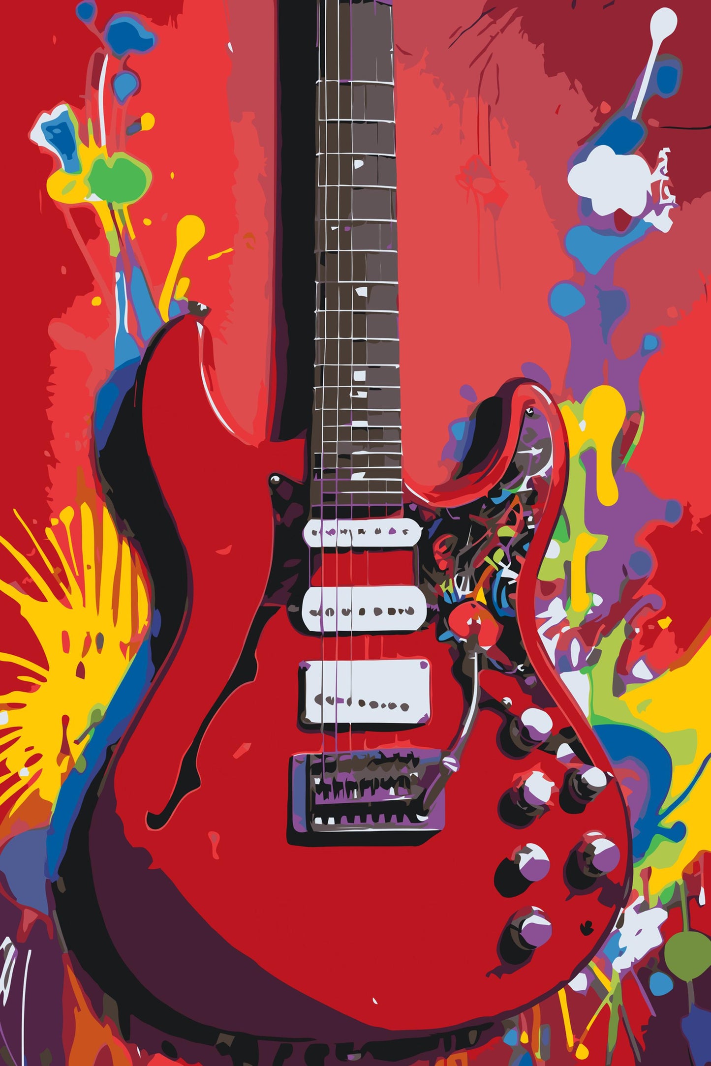 Paint by number - Elguitar