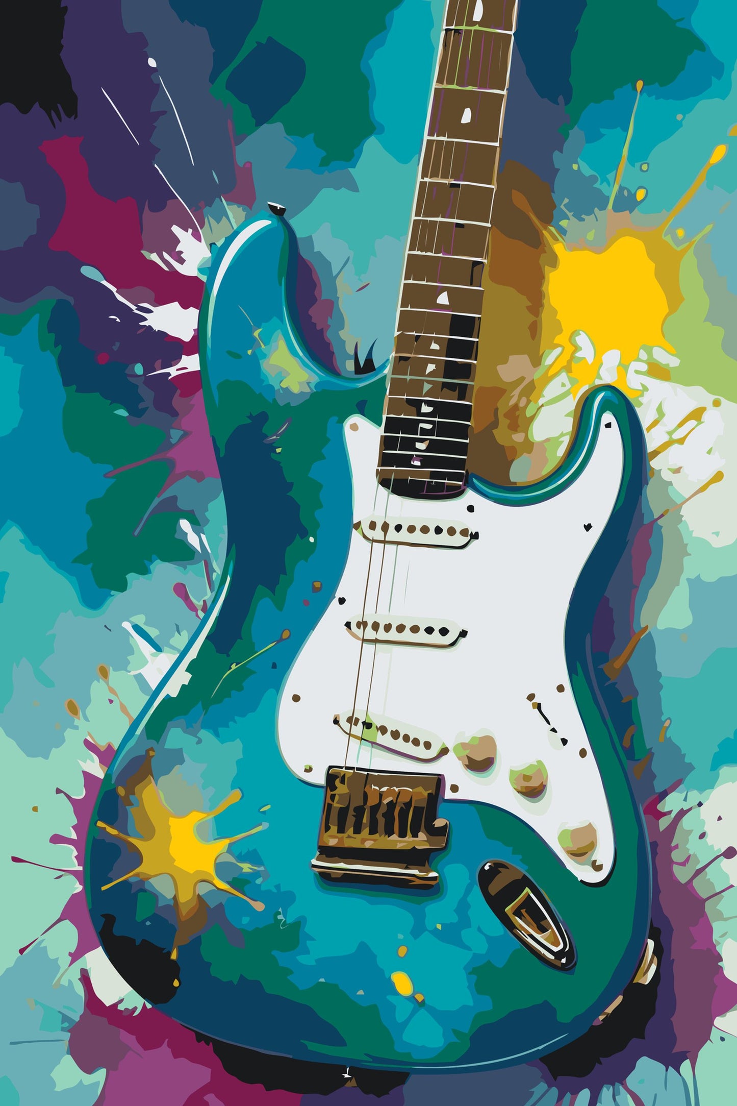 Paint by number - Elguitar 2