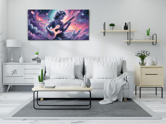 Paint by number - Guitarist i skyerne
