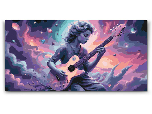 Paint by number - Guitarist i skyerne