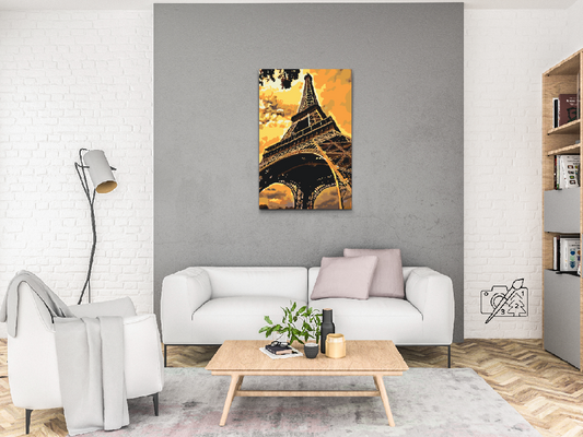 Paint by number - Eiffeltårn 2