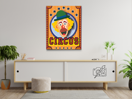 Paint by number - Cirkus