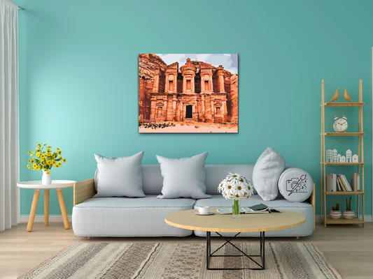 Paint by number - Petra, Byen i Jordan