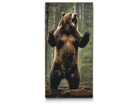 Paint by number - Store grizzly
