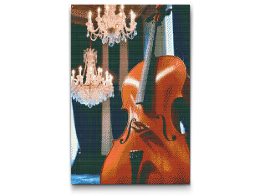 Diamond Paint - Cello i salen