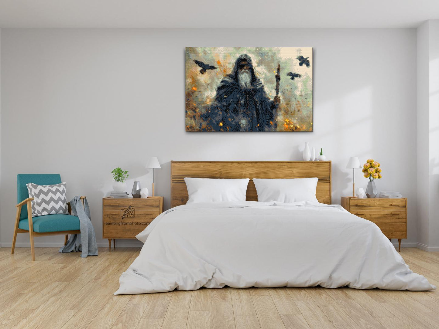 Diamond Paint - Odin – Gud for død, krig og magi