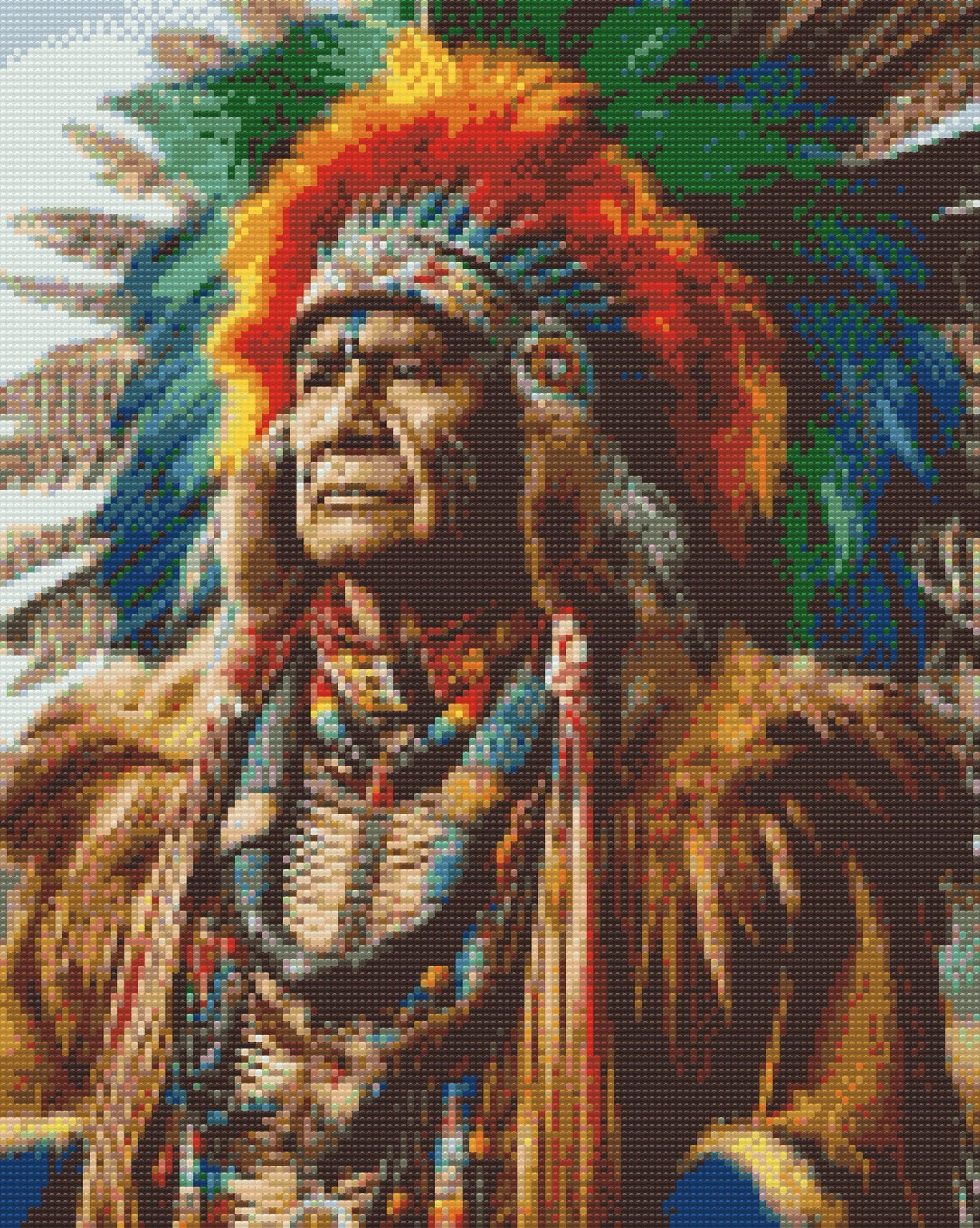 Diamond Paint - Gammelindianer