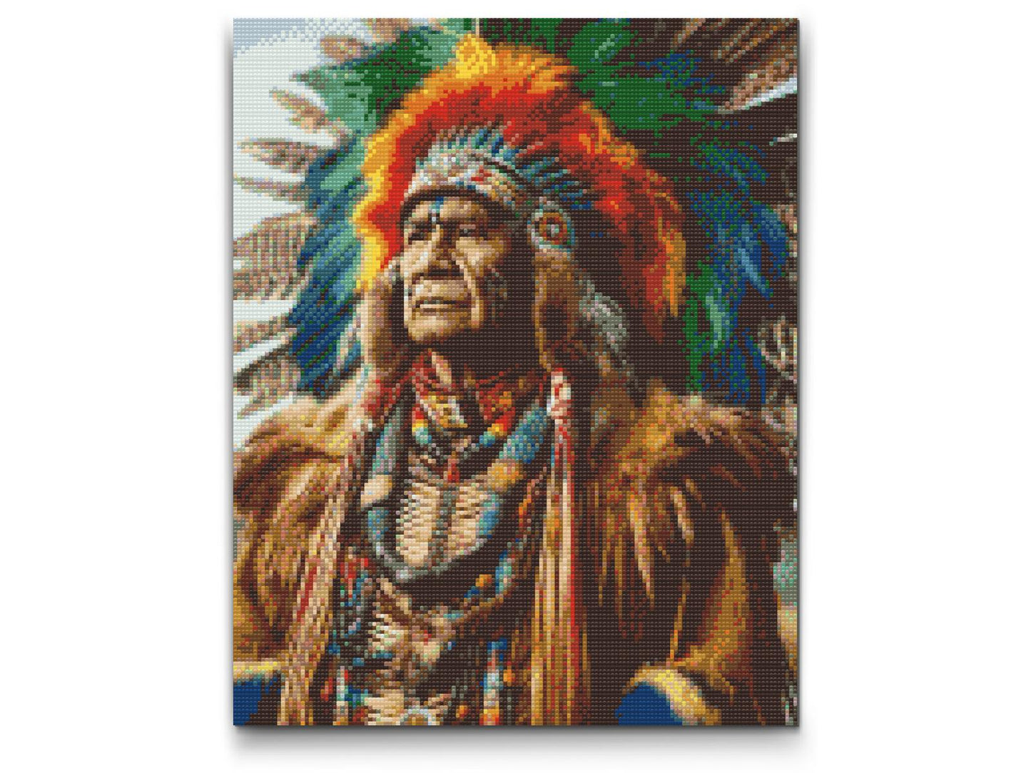 Diamond Paint - Gammelindianer