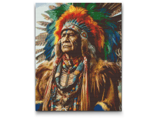Diamond Paint - Gammelindianer