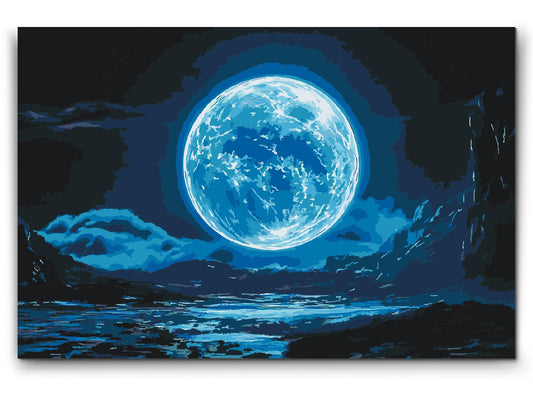 Paint by number - Astrologisk nat