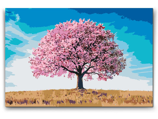 Paint by number - Blomstrende skønhed