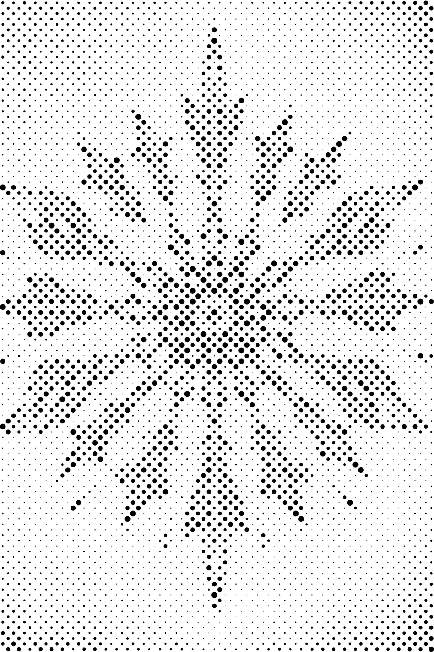 Dotting - Arrow Mandala
