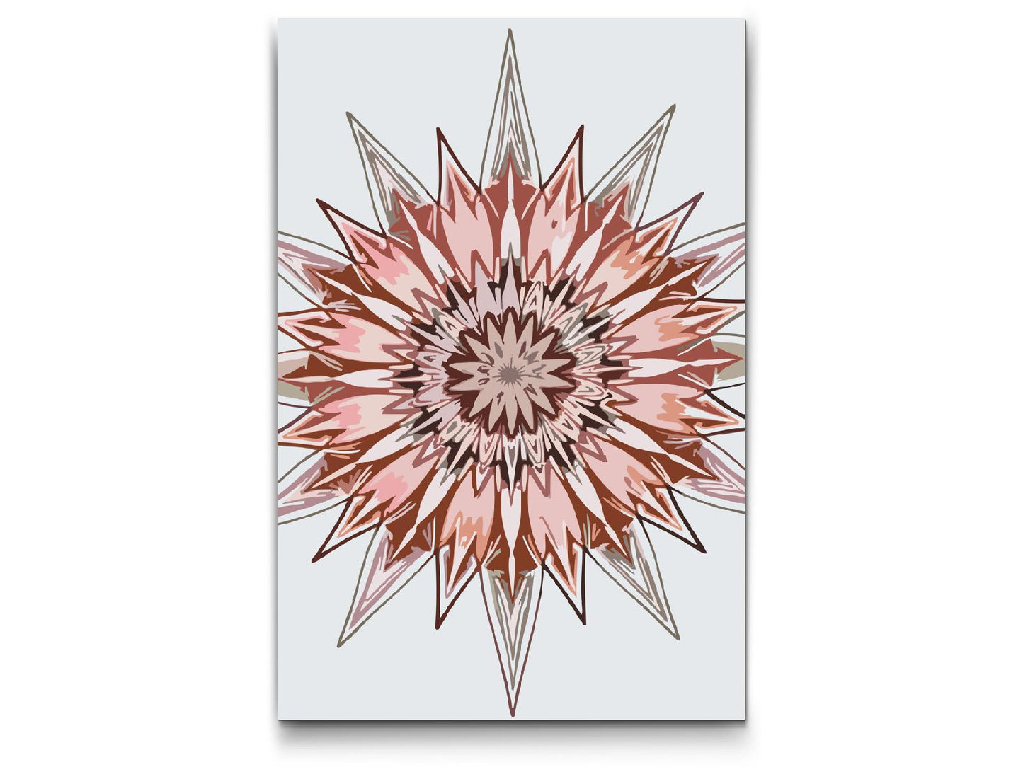 Paint by number - Pigget Mandala