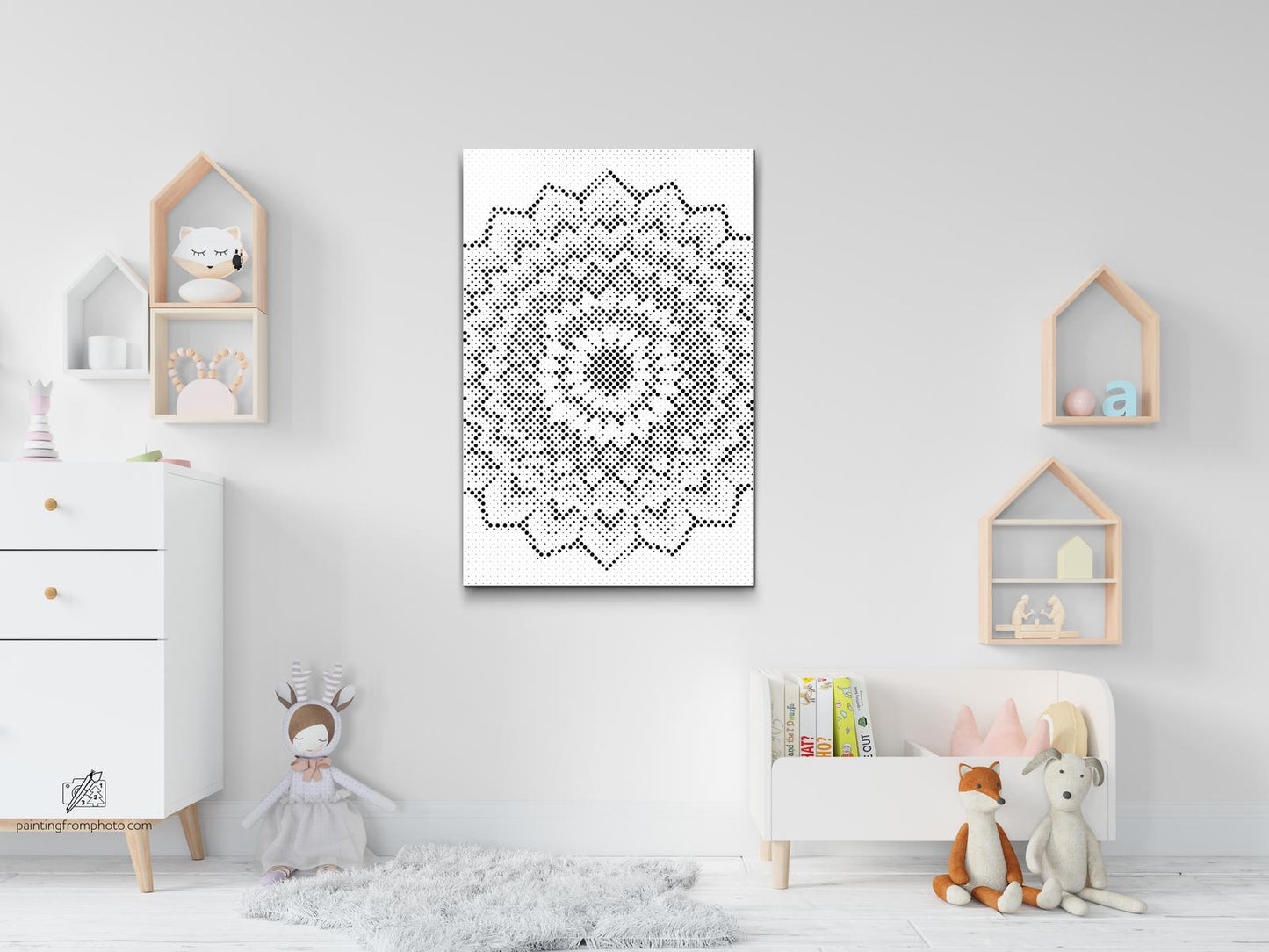 Dotting - Geometrisk Mandala