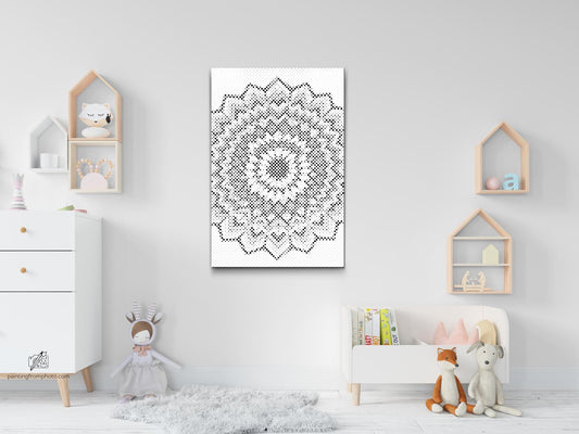Dotting - Geometrisk Mandala