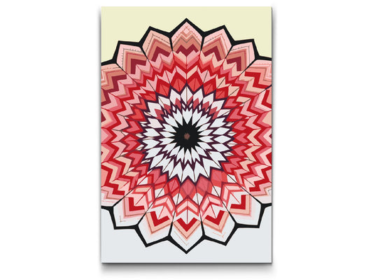Paint by number - Geometrisk Mandala