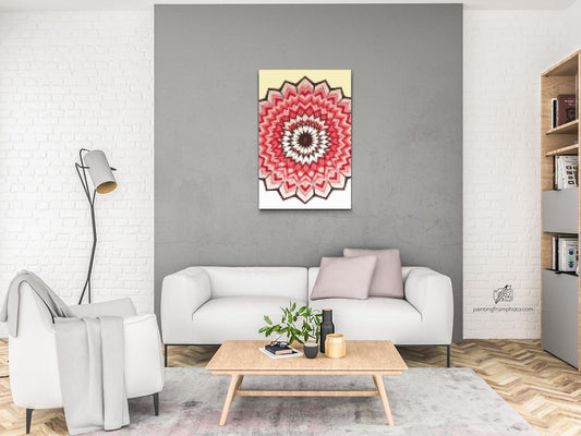 Diamond Paint - Geometrisk Mandala
