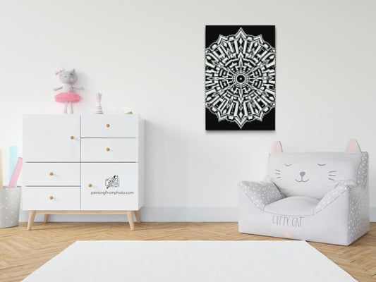 Diamond Paint - Labyrint Mandala