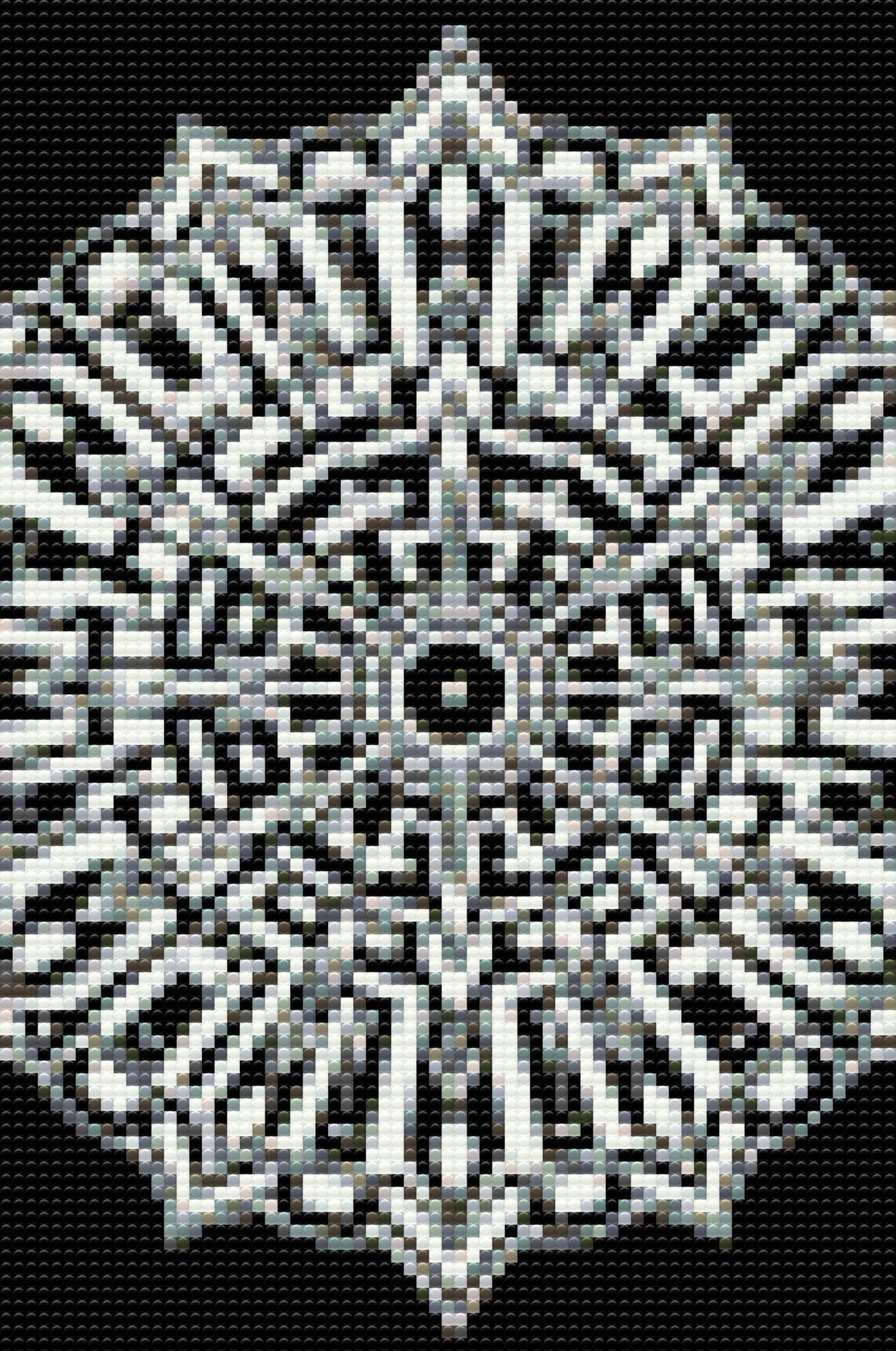 Diamond Paint - Labyrint Mandala