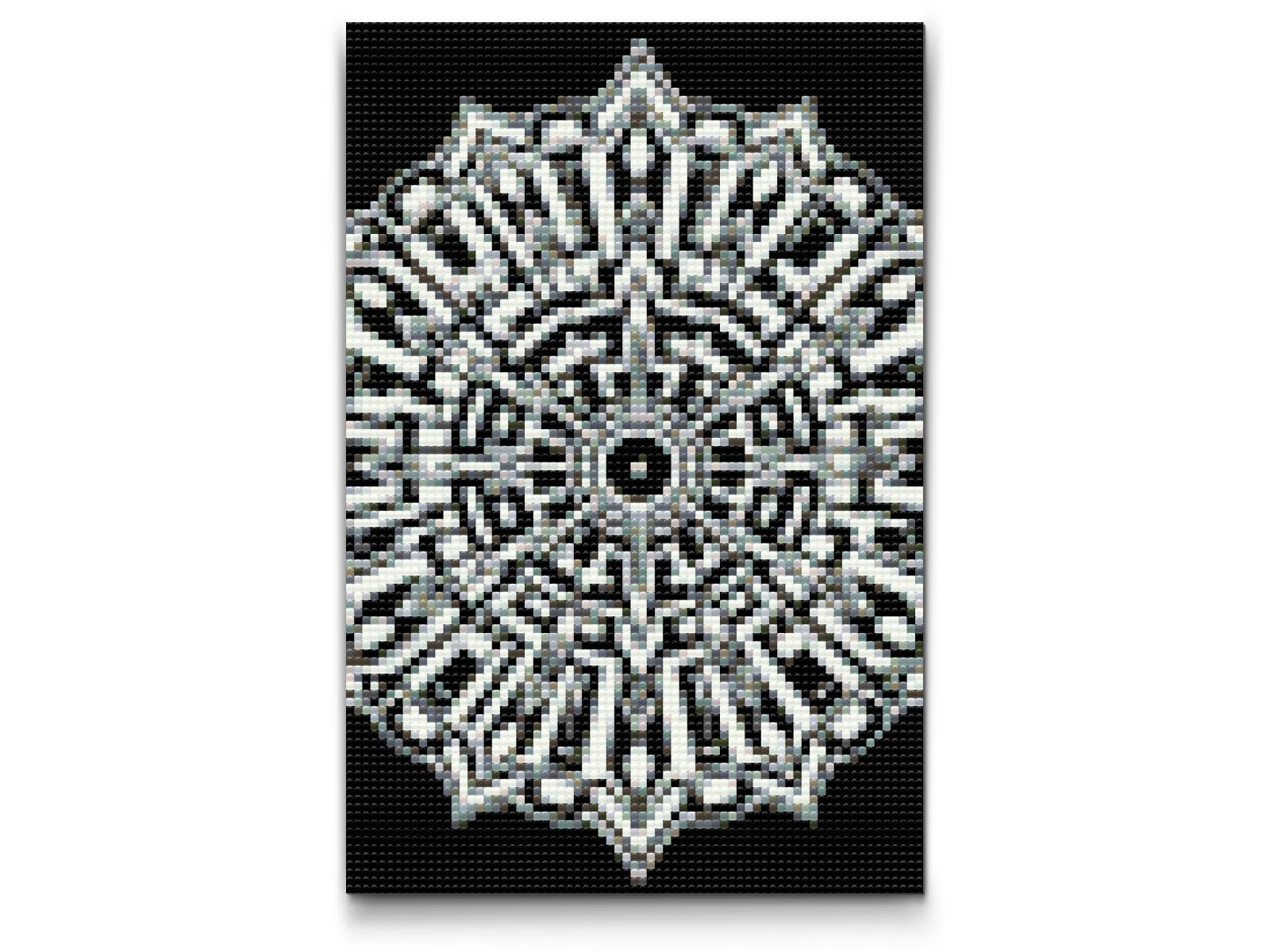 Diamond Paint - Labyrint Mandala